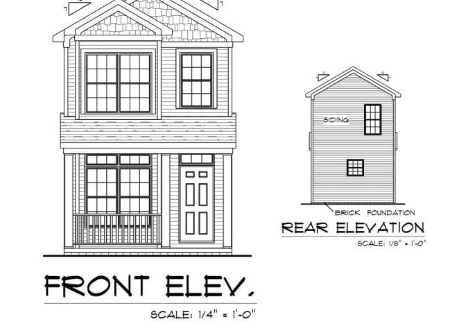 2 bed plan front