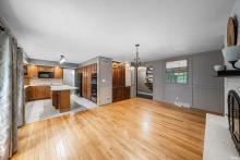 dining room leading into kitchen