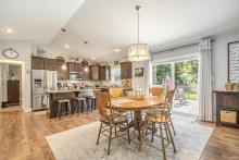 Open Dining Area offers Space for All