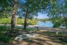 Boat launch pontoon trailer rowboat