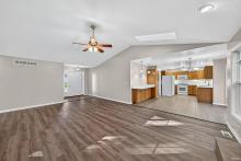 Great Room opens to kitchen