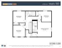 Standard floor plan layout.