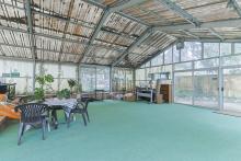 Enclosed inground pool