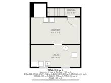 Basement floor plan