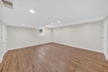 Basement bedroom with egress