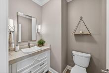 Main-level half-bath