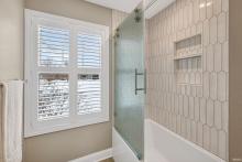 Upstairs guest bathroom