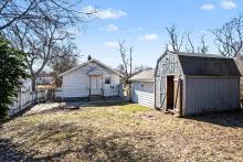 Backyard w/shed