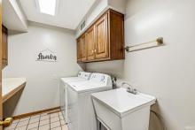 First floor laundry