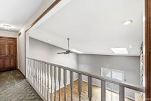 landing overlook to livingroom