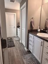 Owners Bath w/dual vanities