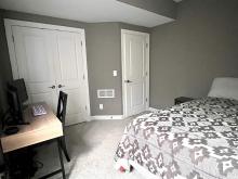 Basement bedroom with Egresss