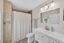 Second-floor bathroom