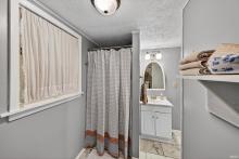 First-floor bathroom