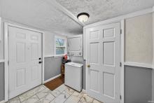 Mudroom with laundry