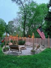 Firepit area