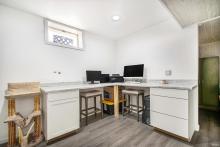 Basement work space
