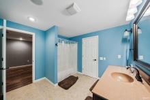 Basement full bathroom