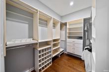 Primary closet