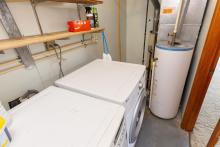 Laundry/2nd WaterHeater & Furnace