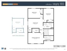 Standard floor plan layout.