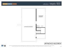 Standard floor plan layout.