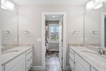 Second-floor guest full bathroom