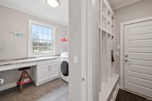 Mudroom area and main floor laundry