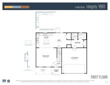 Standard floor plan layout.