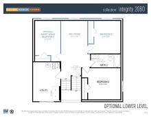 Standard floor plan layout.