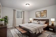 Virtually staged- bedroom 3