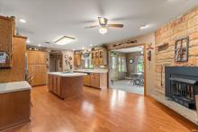 Eat in kitchen w/Fireplace!