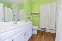 Full Bath on 2nd Floor