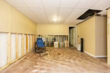 Partially Finished Basement Waiting for you to Make Your Own