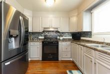 Updated Refrigerator and Back Splash