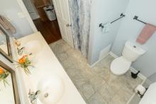 Full Size Bath on Upper Floor