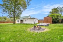 Backyard with Shed