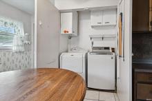 First floor laundry