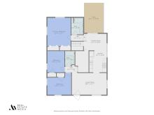 Main and Upper Floor Plan