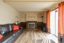 Very Large Room with Fireplace