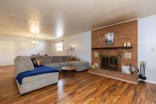 Cozy Fireplace in Family Room