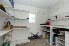 Extra Work Shop off the Garage With Electricity