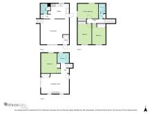Floor plan - all three levels