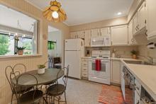 Kitchen open to family room/dining