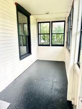 Enclosed front porch